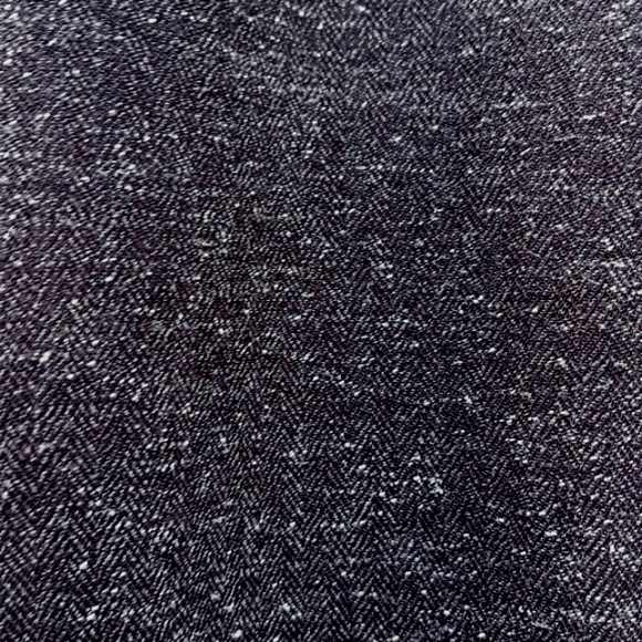 Diane Gilman🖤 Black, With Small White Flecks, Semi-Casual 5 Pocket Pants  W-14 - Picture 7 of 10